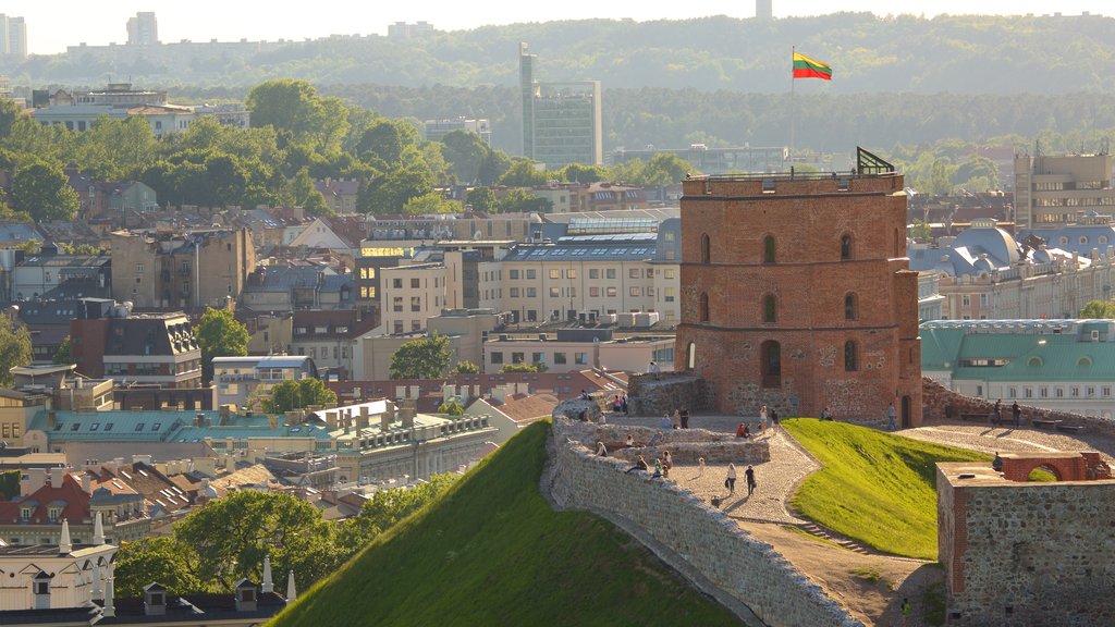 Gediminas Tower featuring a church or cathedral