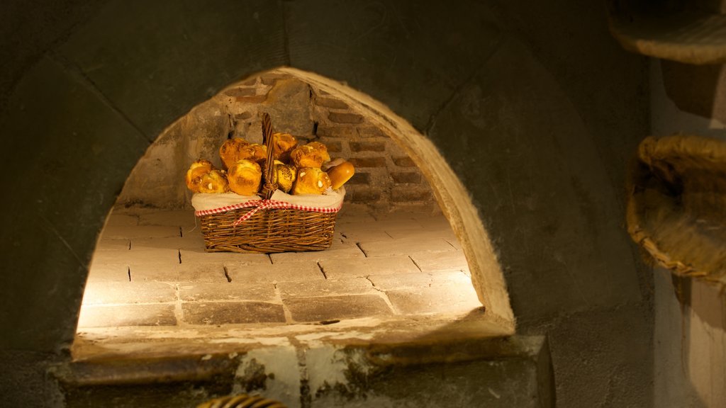 Chateau de Chenonceau mostrando comida