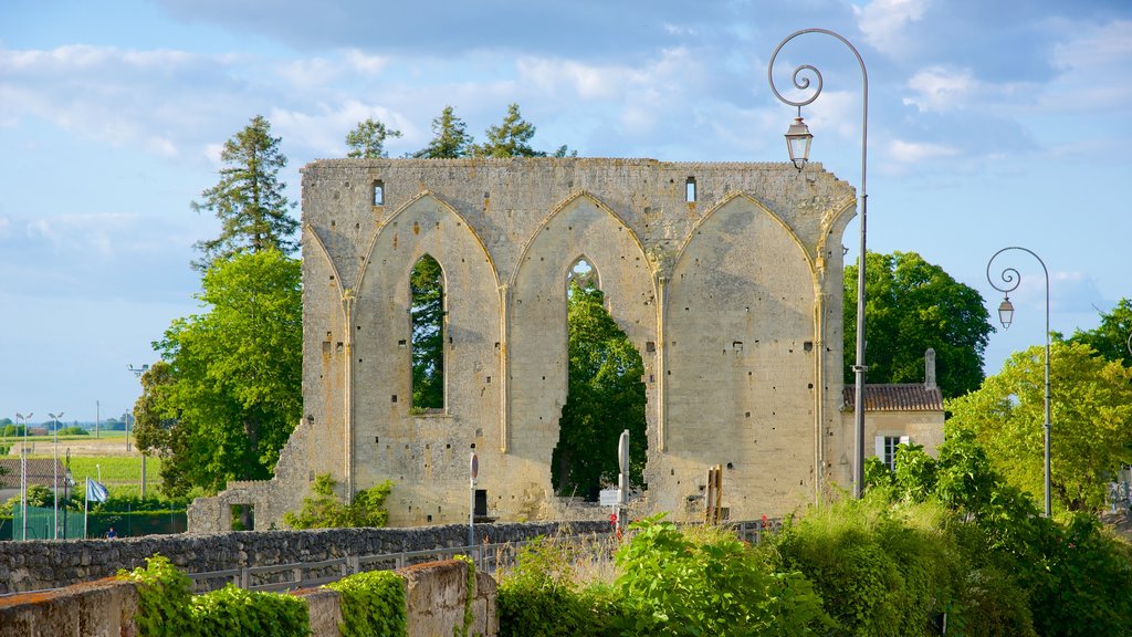 Bordeaux Wine Region showing heritage elements