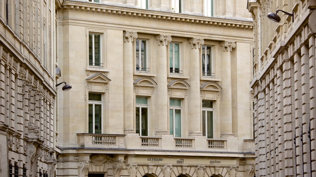 9th Arrondissement showing heritage elements