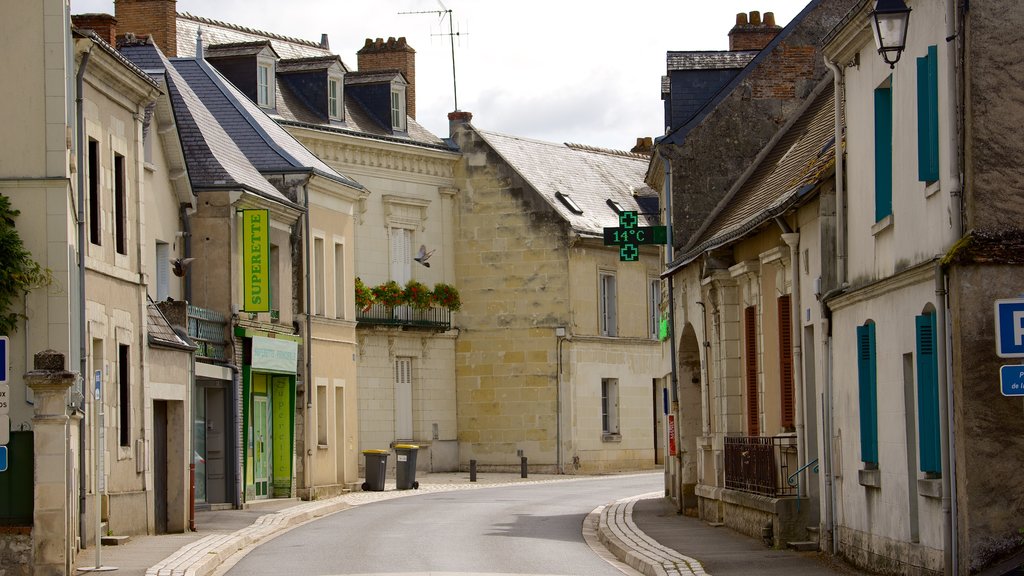 Savonnieres showing a small town or village and street scenes