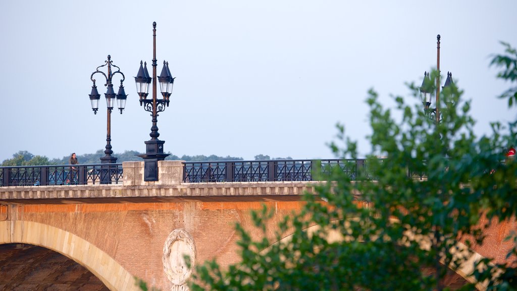 Pont de Pierre which includes a bridge