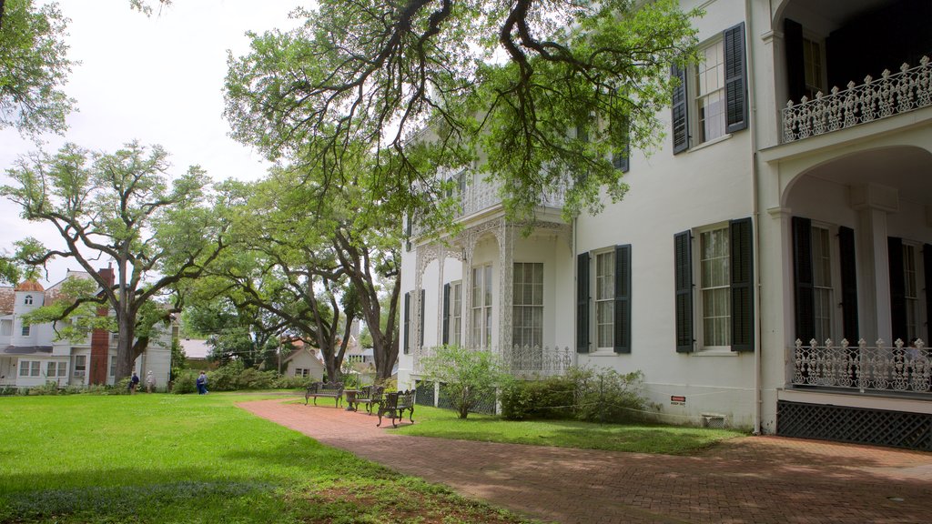 Stanton Hall featuring heritage elements, an administrative buidling and heritage architecture