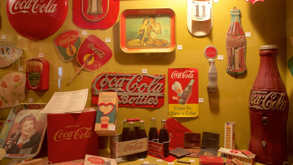 Biedenharn Coca-Cola Museum qui includes scènes intérieures