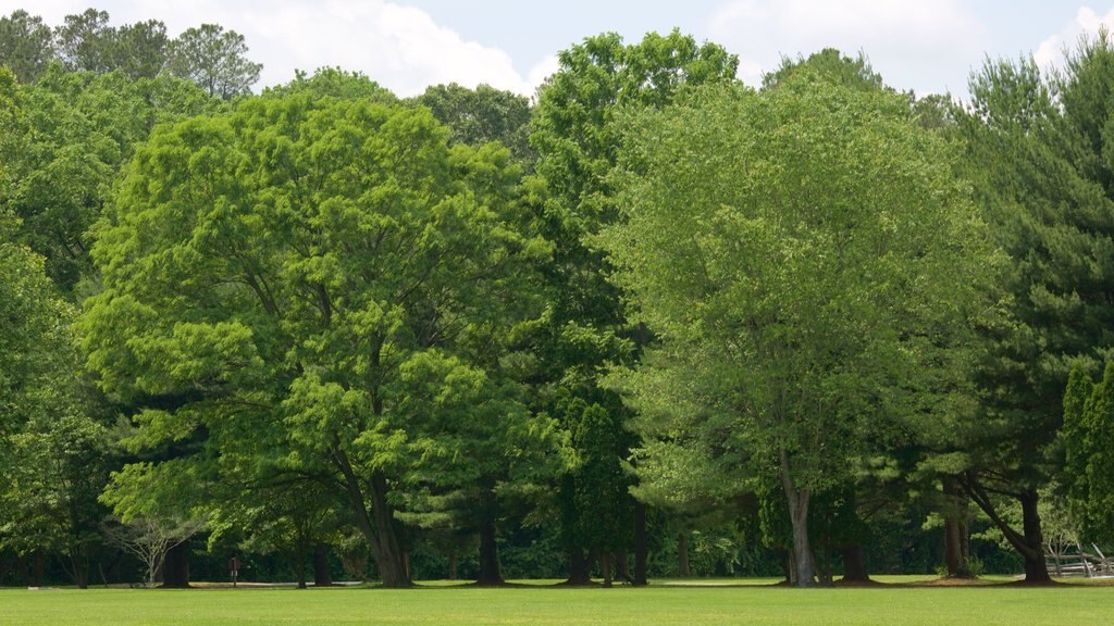 Parc historique de Pemberton qui includes un jardin