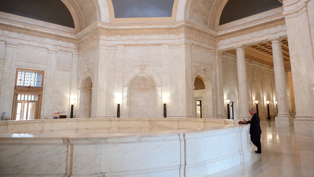 West Virginia State Capitol Building showing interior views, heritage architecture and an administrative building