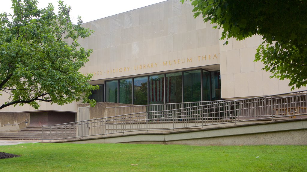 West Virginia State Museum showing signage