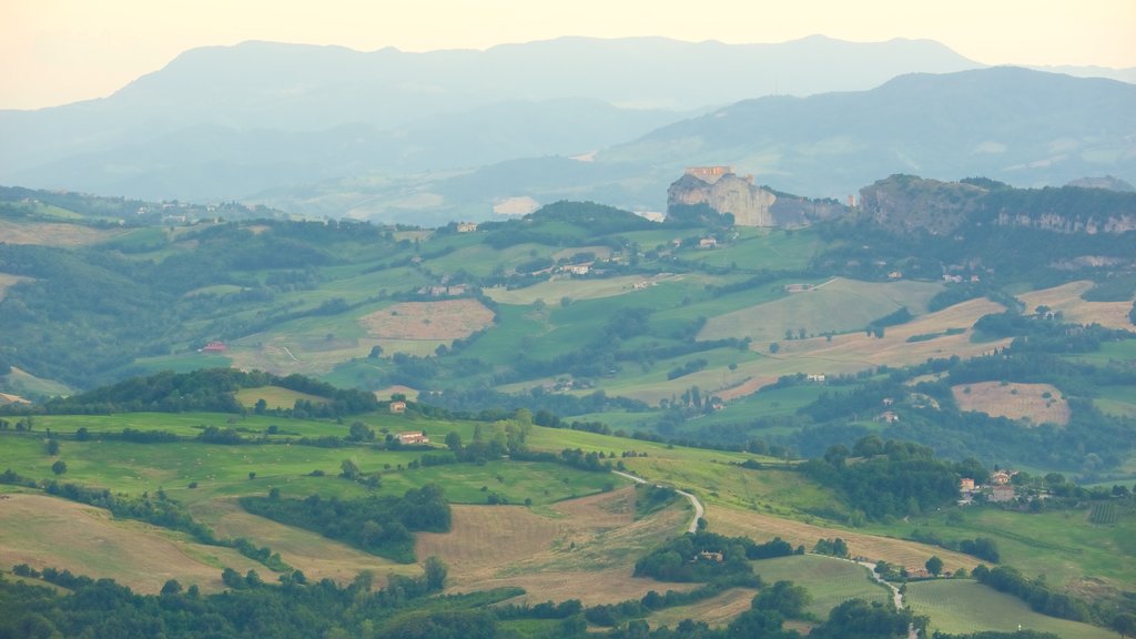 San Marino showing farmland, landscape views and tranquil scenes