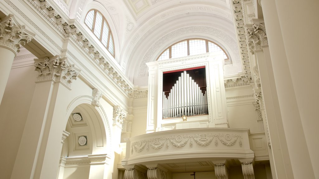 Basilica of Saint Marino which includes a church or cathedral, interior views and heritage architecture