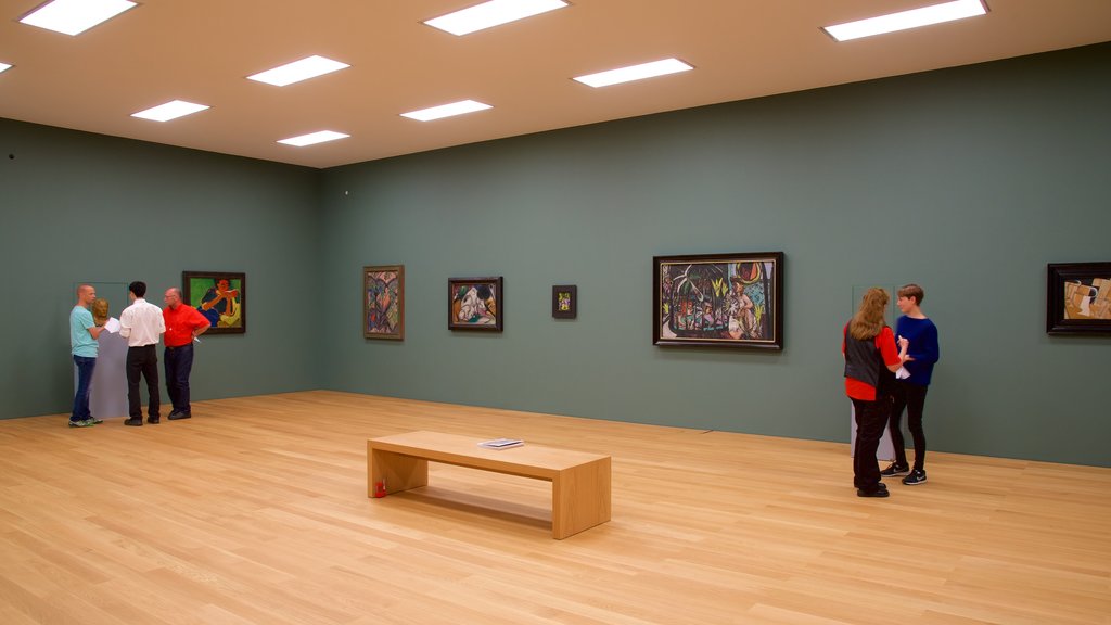 Liechtenstein Art Museum which includes interior views