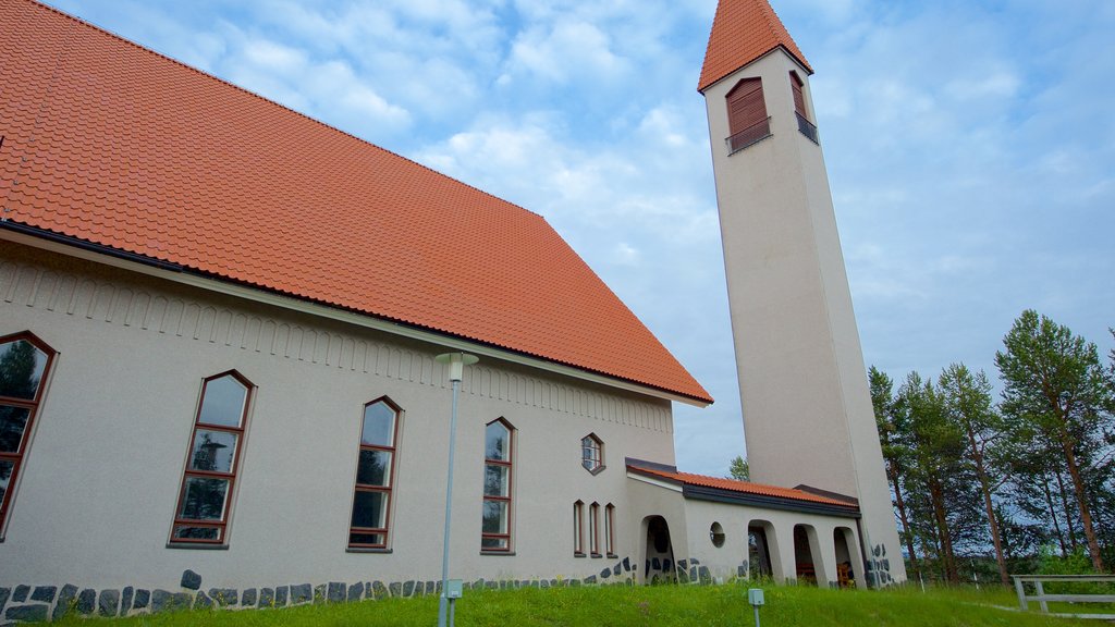 Église d\'Enontekio qui includes une église ou une cathédrale