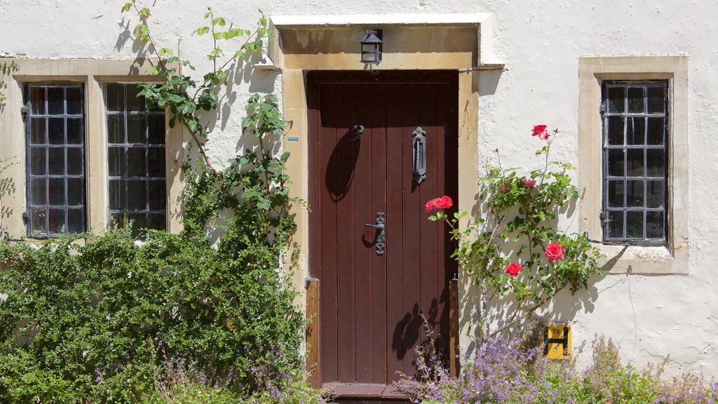 Castle Combe showing a house and heritage elements