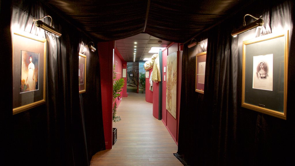 Jane Austen Centre showing interior views