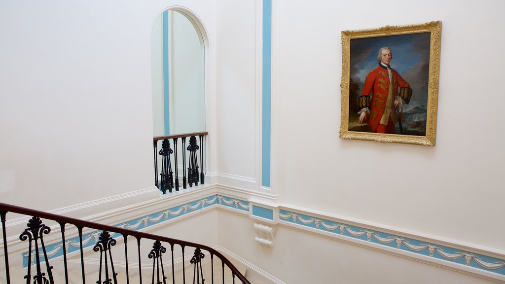 American Museum in Britain showing art and interior views