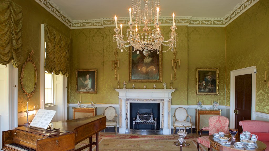 No. 1 Royal Crescent showing heritage architecture, heritage elements and interior views