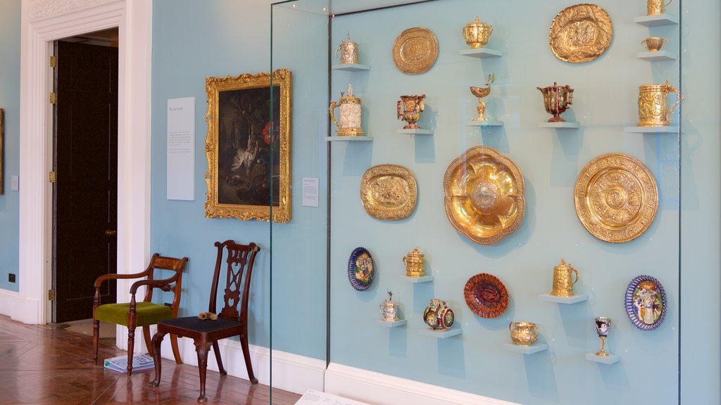 The Holburne Museum showing interior views