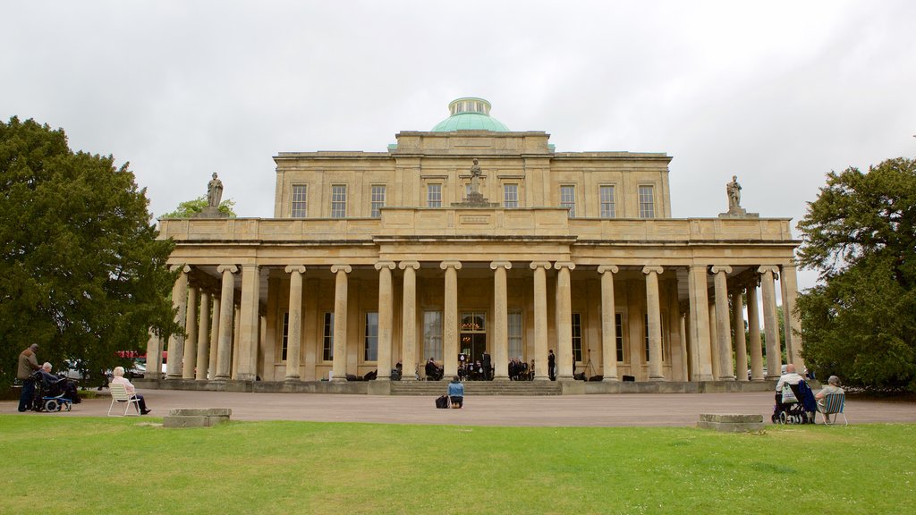 Pitville Pump Room showing heritage architecture and heritage elements