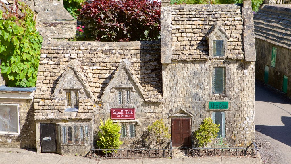 The Model Village showing a small town or village