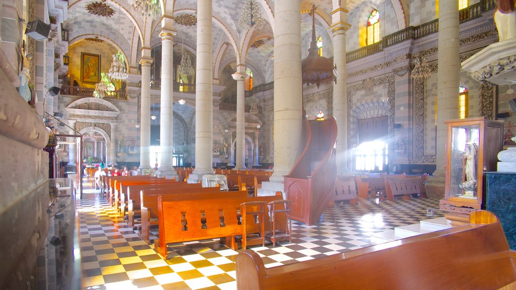 Catedral de la Inmaculada Concepción mostrando una iglesia o catedral, vista interna y arquitectura patrimonial