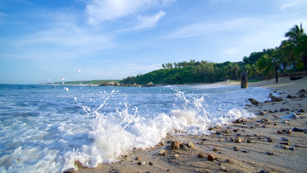 Bacocho Beach showing a sandy beach