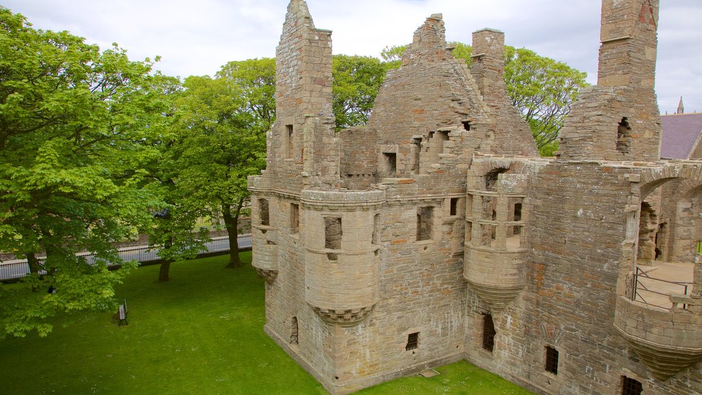 Bishop\'s Palace showing heritage architecture, building ruins and heritage elements