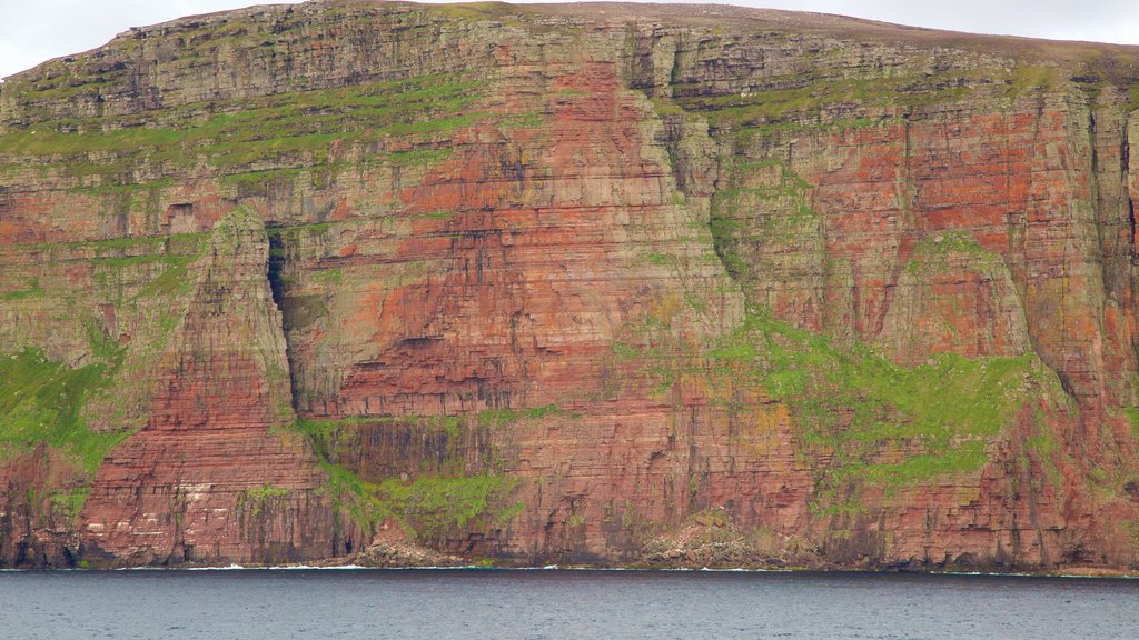 St. John\'s Head showing rugged coastline