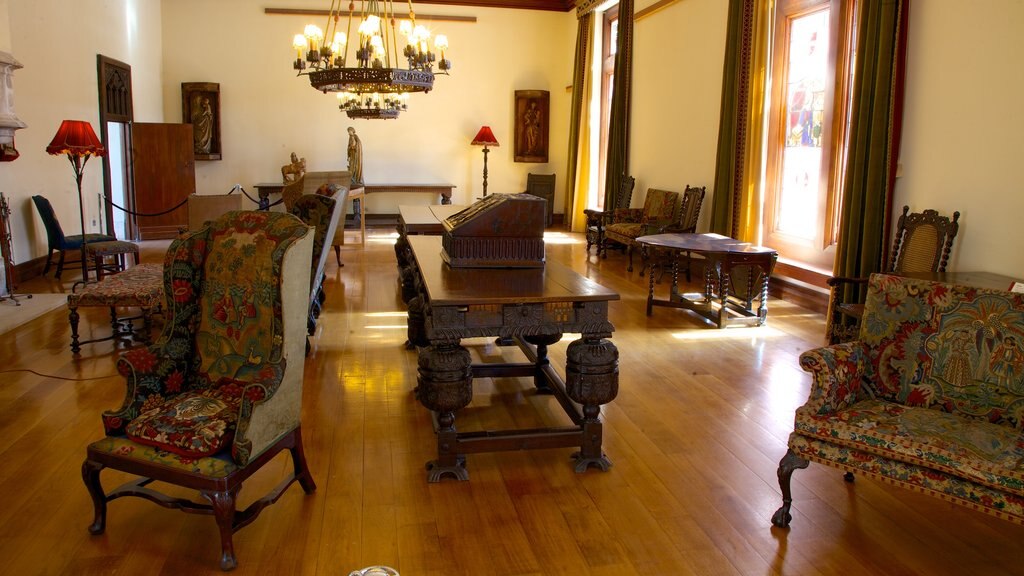 Burrell Collection showing heritage elements and interior views