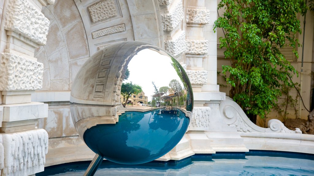 French Riviera showing a pool