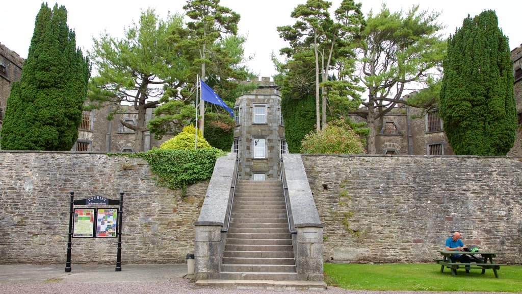 Cork City Gaol featuring heritage elements, heritage architecture and a castle