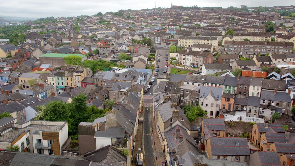 St. Anne\'s Shandon Church qui includes une ville