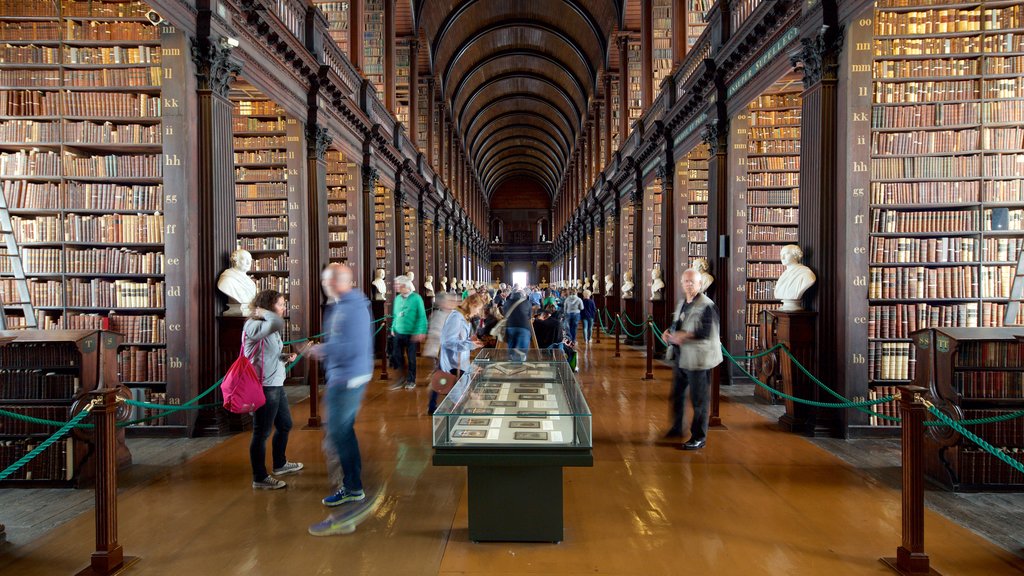 Trinity College showing interior views, heritage architecture and heritage elements