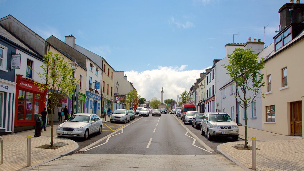 Westport showing street scenes