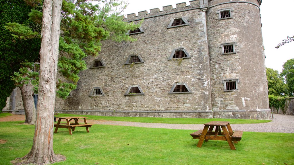 Cork City Gaol showing an administrative building, heritage elements and heritage architecture