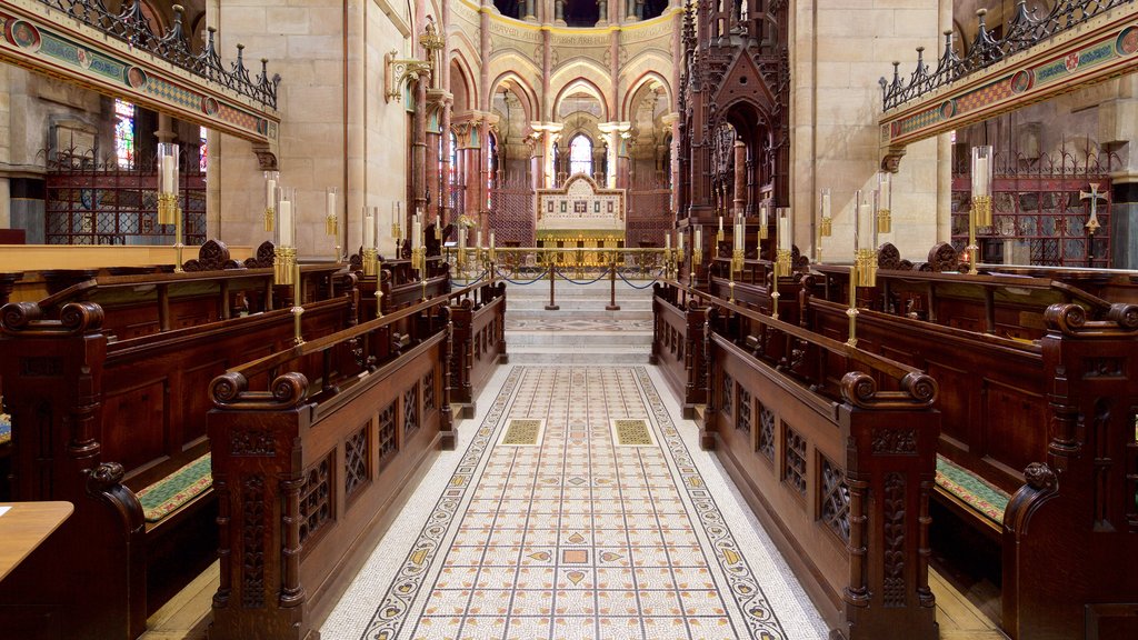 St. Finbarr\'s Cathedral featuring interior views, heritage elements and heritage architecture