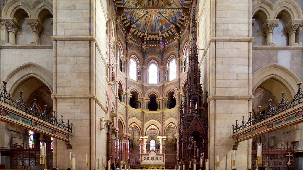 St Fin Barre\'s Cathedral que inclui arquitetura de patrimônio, elementos de patrimônio e uma igreja ou catedral