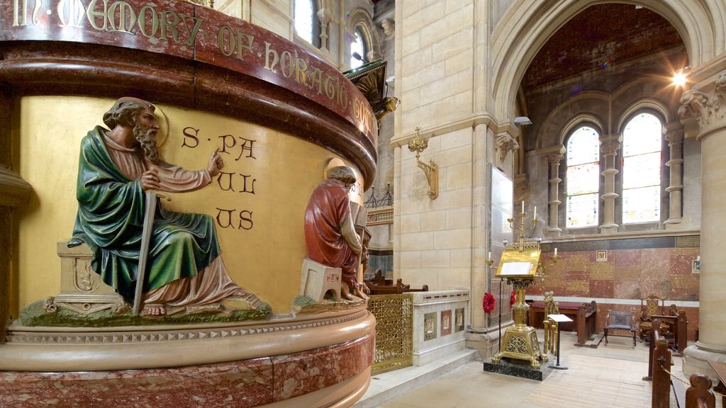 St. Finbarr\'s Cathedral showing a church or cathedral, heritage elements and heritage architecture