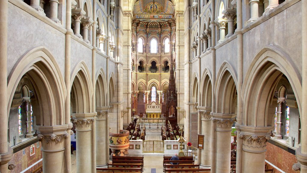 St. Finbarr\'s Cathedral showing a church or cathedral, interior views and heritage architecture