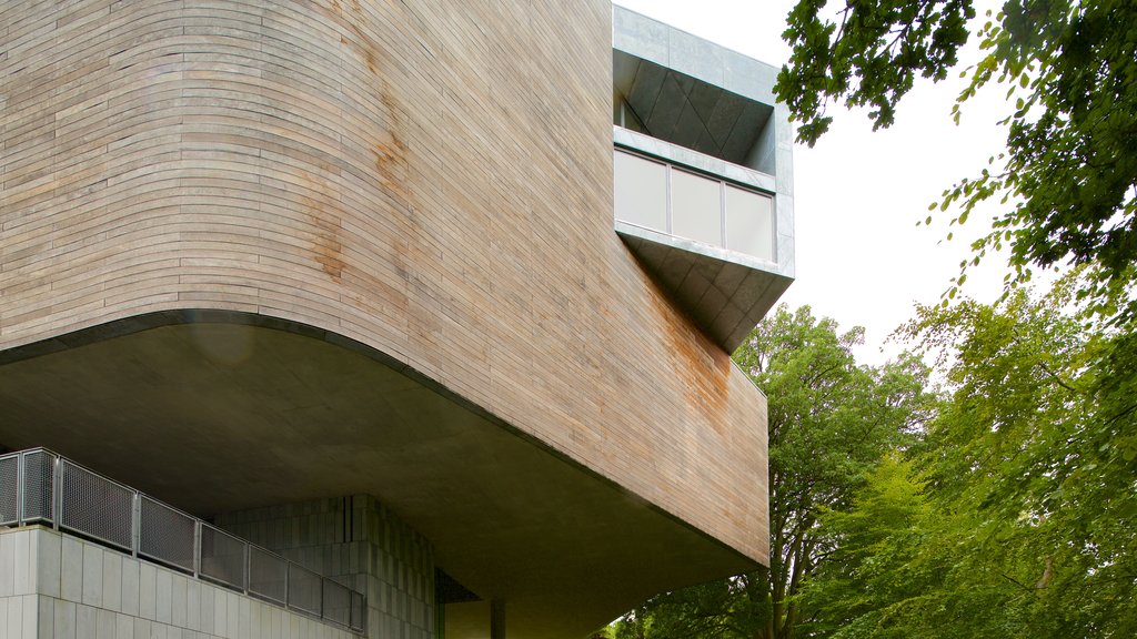 Glucksman Gallery mettant en vedette architecture moderne