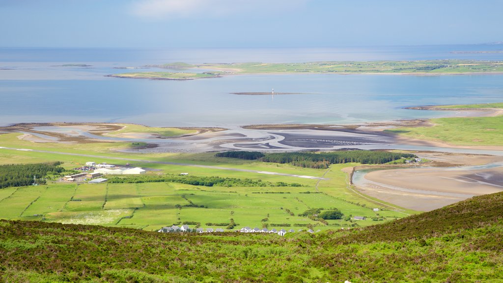 Knocknarea featuring landscape views, general coastal views and tranquil scenes