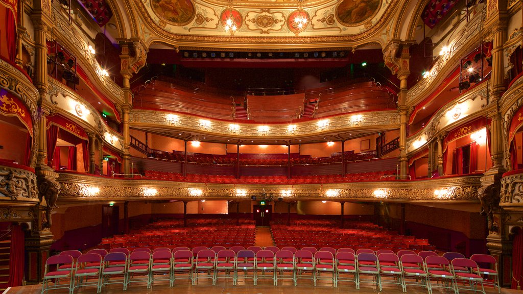 Grand Opera House showing theatre scenes, interior views and heritage elements