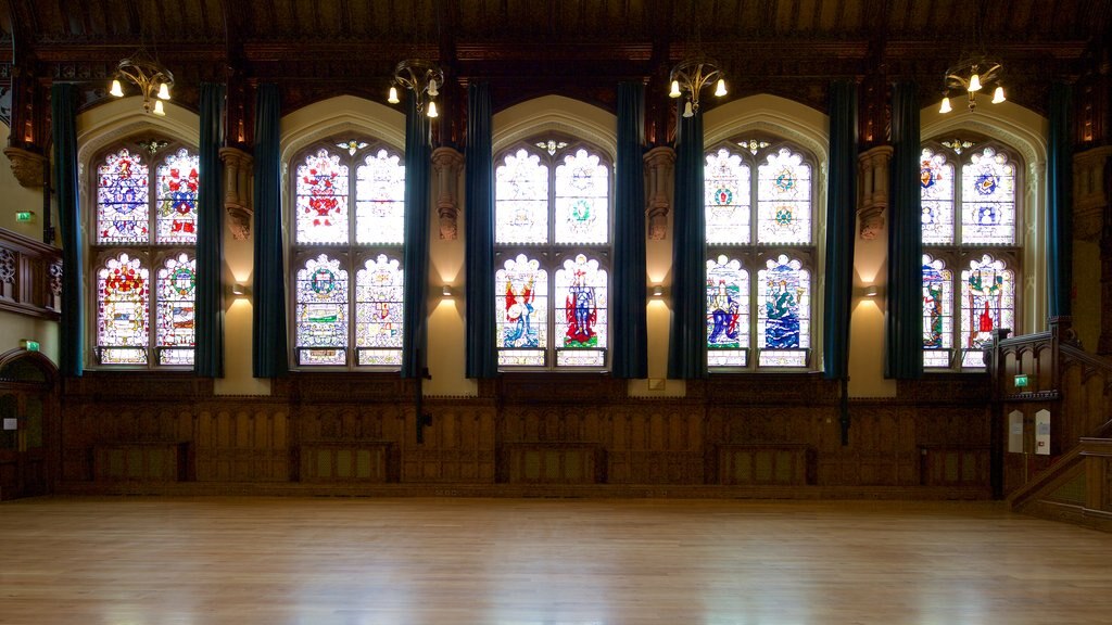 Guildhall which includes heritage elements, interior views and a church or cathedral