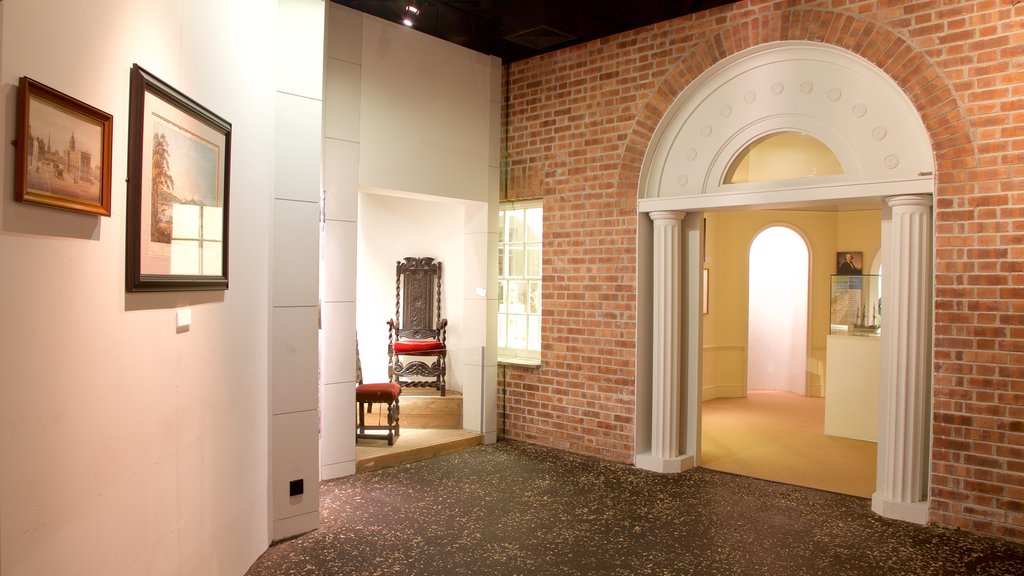 Tower Museum showing interior views