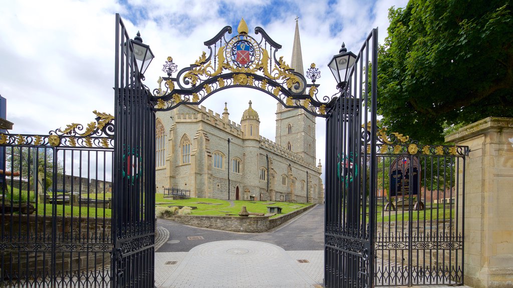 St. Columb\'s Cathedral which includes a church or cathedral, heritage architecture and heritage elements