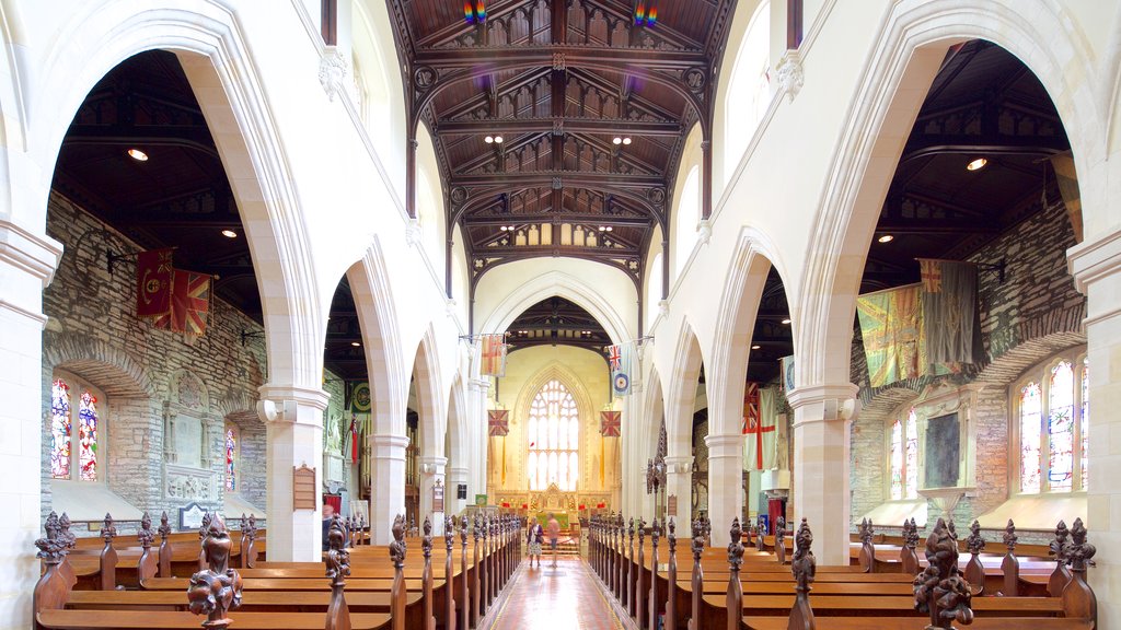 St. Columb\'s Cathedral showing interior views, heritage elements and religious elements