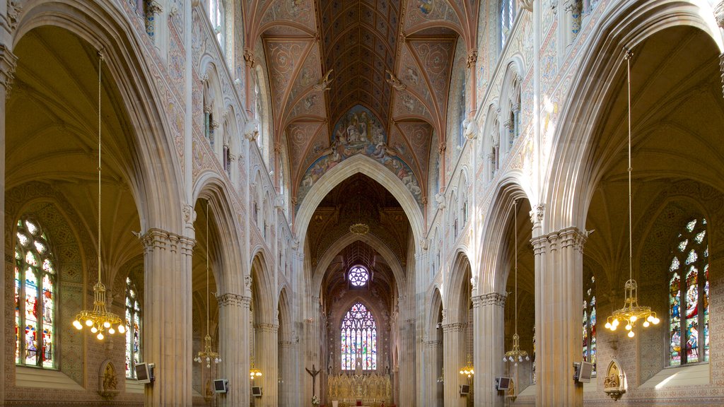 St. Patrick\'s Cathedral showing heritage architecture, heritage elements and interior views