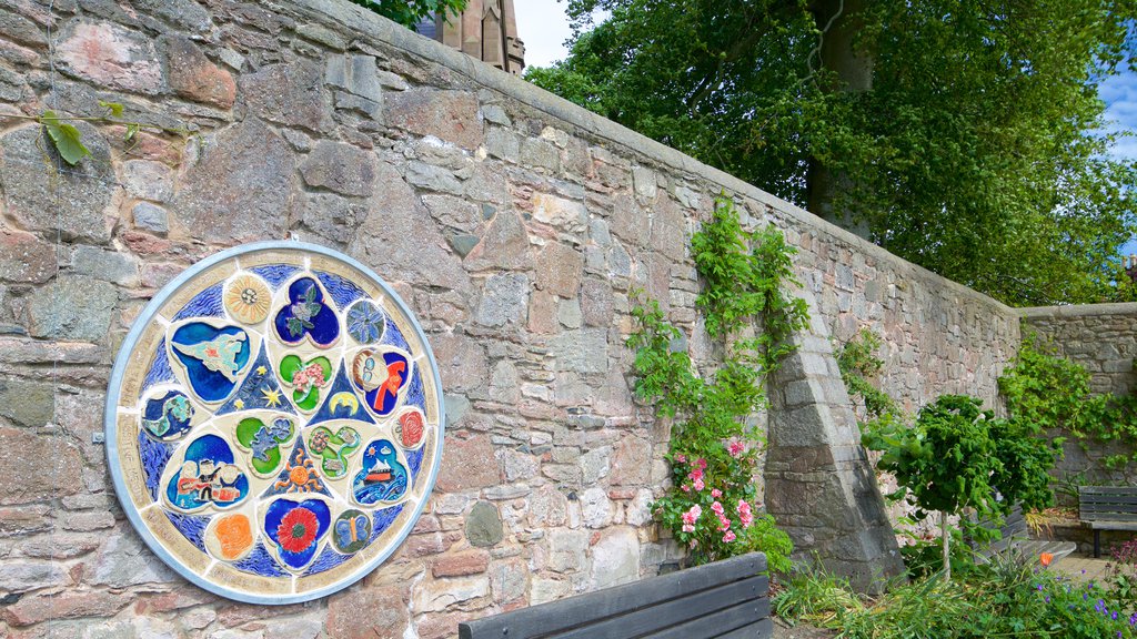 Armagh ofreciendo elementos del patrimonio y un parque