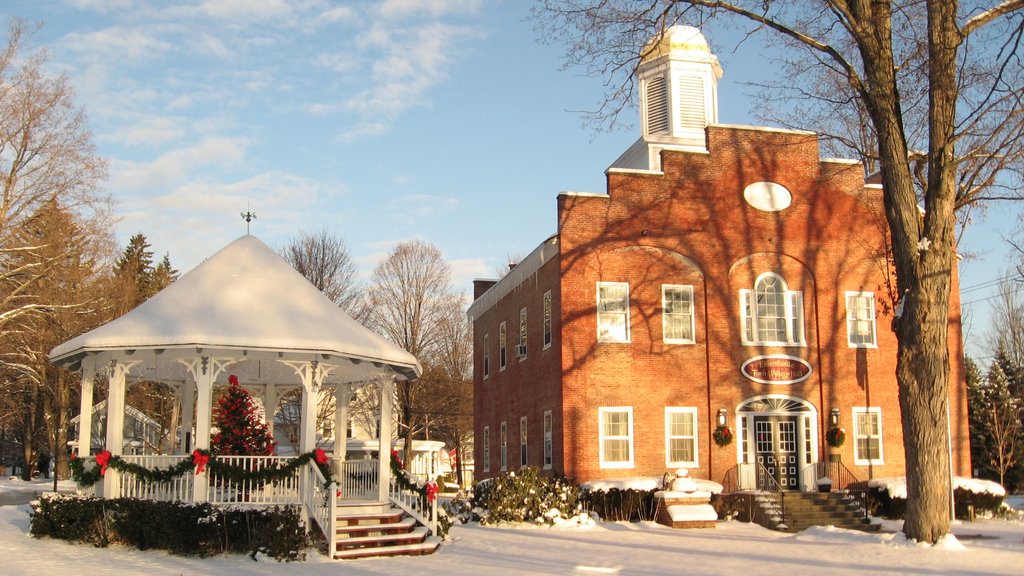 Holiday Valley Resort featuring snow