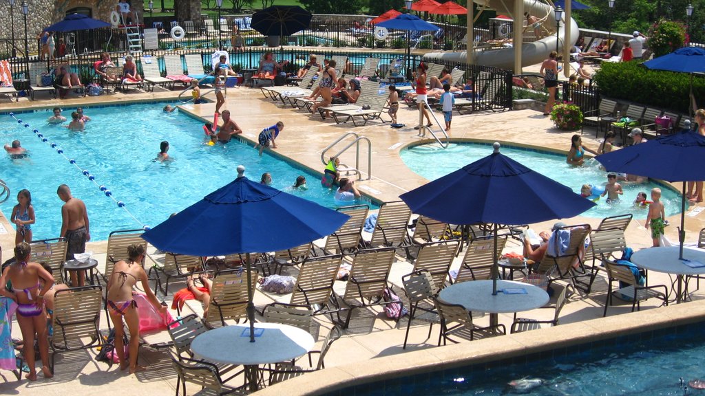 Holiday Valley Ski Area which includes a pool, swimming and a water park