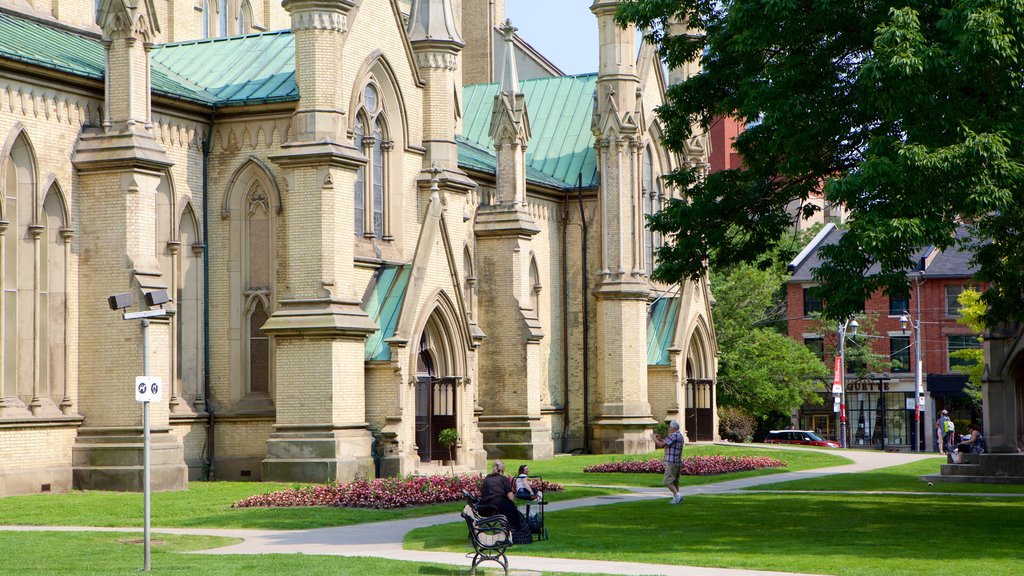 Old Town showing heritage architecture, heritage elements and a church or cathedral