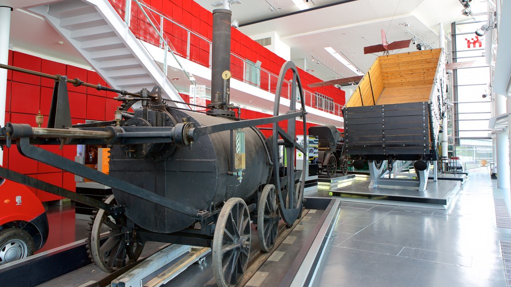 National Waterfront Museum featuring interior views